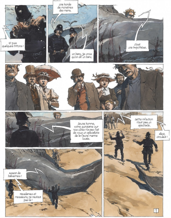 Une BD à la fois horrifique et fantastique signée Guillaume Sorel