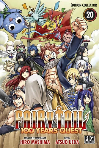 Fairy Tail - 100 Years Quest - T.20 Avec un livret contenant un chapitre inédit, une galerie d'illustrations couleur et une jaquette réversible exclusive