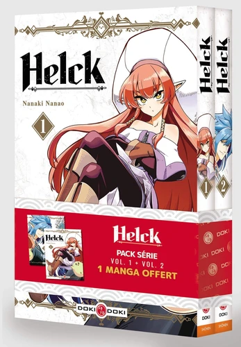 Helck - pack promo vol. 01 et 02 - édition limitée