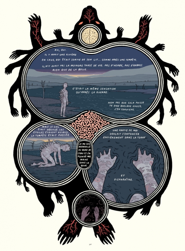 Tongues Nilsen Le dessin de Anders Nilsen nous entraîne au coeur d'un récit à la fois mythique et réaliste.