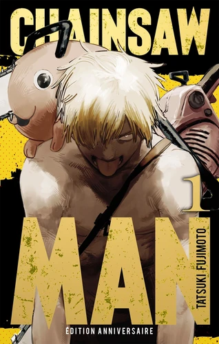 Chainsaw Man - T.1 Chainsaw Man Tome 1 . Edition Anniversaire