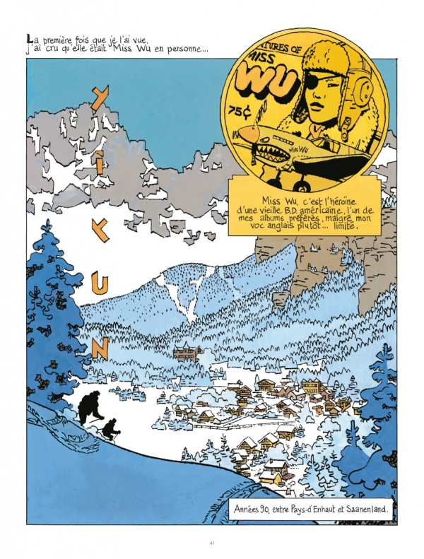 Yiyun Le Lombard Cosey Extrait de Yiyun, paru aux éditions Le Lombard.