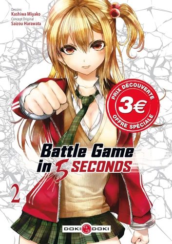 page album Battle Game in 5 Seconds - vol. 02 -prix découverte - édition limitée
