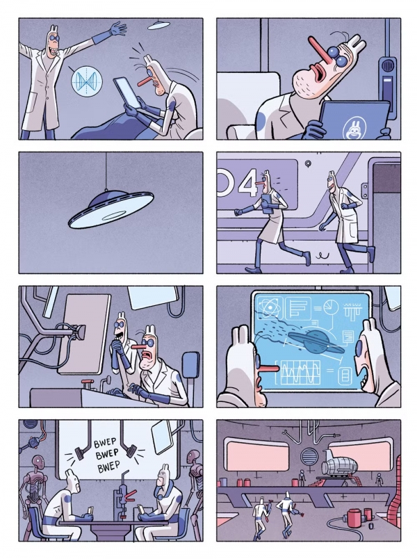 Le jour le plus long du futur Lucas Varela Un cauchemar bureaucratique au graphisme délirant.