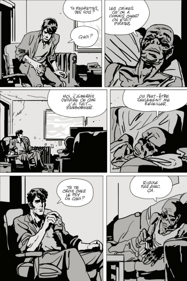 Corto Maltese le jour d'avant Casterman Le graphisme épuré de Bastien Vivès sert parfaitement le récit de Martin Quenehen, nous plongeant avec Corto dans une mission de sauvetage teintée d'urgence climatique.