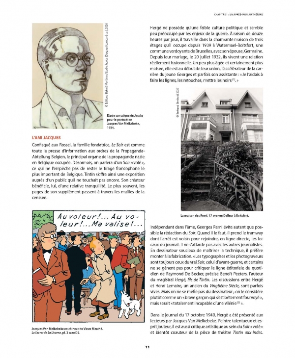 Hergé-Jacobs : du duo au duel