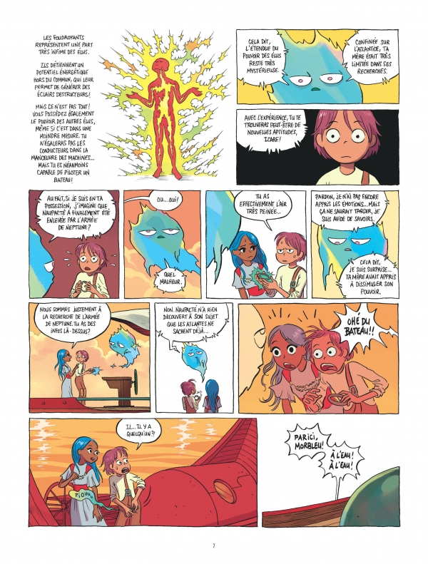 Foudroyants T.2 La Montagne de Feu Un album