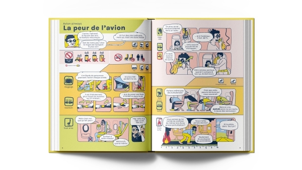 Extrait de Fen&ecirc;tre sur frousse, notamment sur la phobie de l'avion.