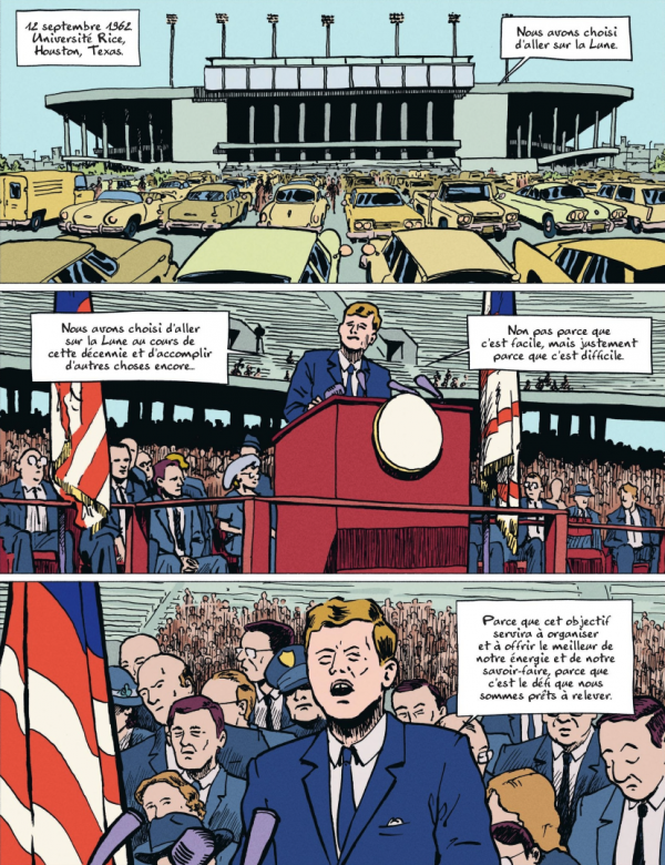 Extrait de Opération Moon Fire, T.1, de Olivier Perret et Xavier Bétaucourt