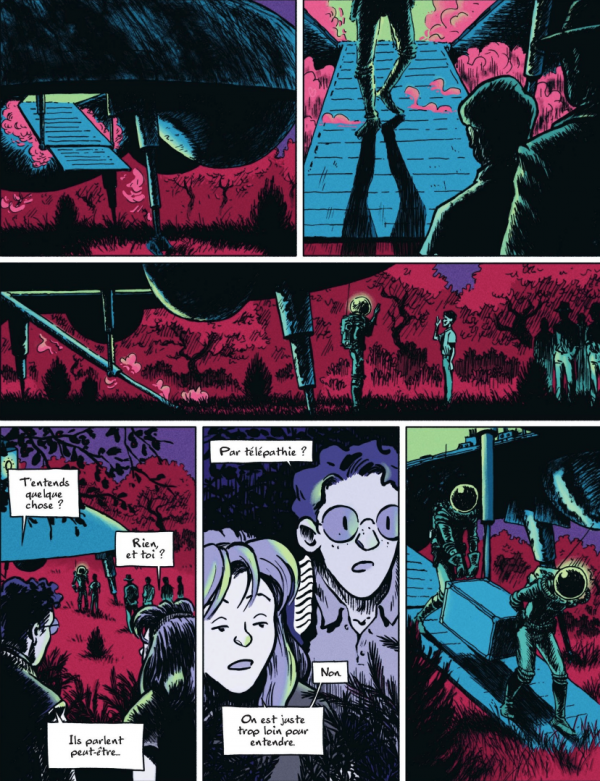 Olivier Perret au dessin et Xavier Bétaucourt au scénario dans ce premier tome de la série Opération Moon Fire