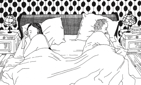 Premier extrait de la bande dessinée Tachycardie, par Maybelline Skvortzoff