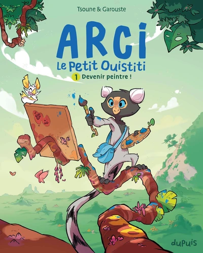  Arci, le petit ouistiti 1 Arci, le petit ouistiti - - T.1 Arci, le petit ouistiti - Tome 1 - Devenir peintre !