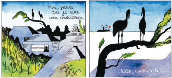Extrait de Ce monde n'existe pas, par Martin Quenehen et Antoine Cossé © Casterman, 2026