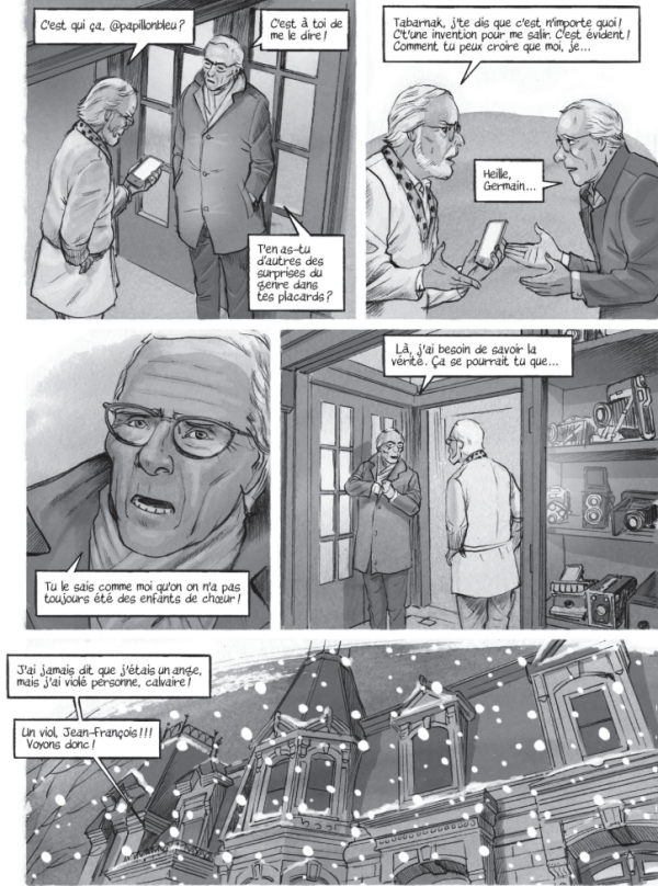 Extrait de Crue, par Claude Paiement et Jean-Paul Eid