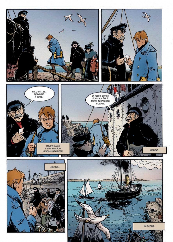 Extrait de La prophétie de Molène, par Frédéric Bertocchini, Michel Espinosa et Marie-Laure Vincent