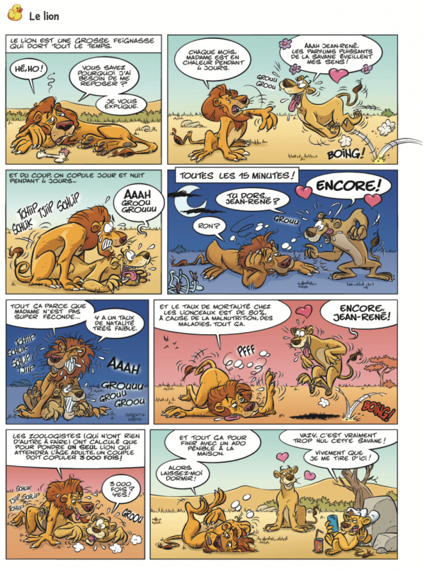 La Véritable sexualité débridée des animaux