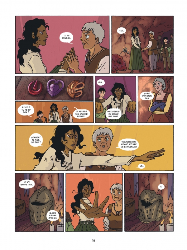 Extrait du Tombeau de la comète, par Quentin Rigaud et Elodie Portela Vidal