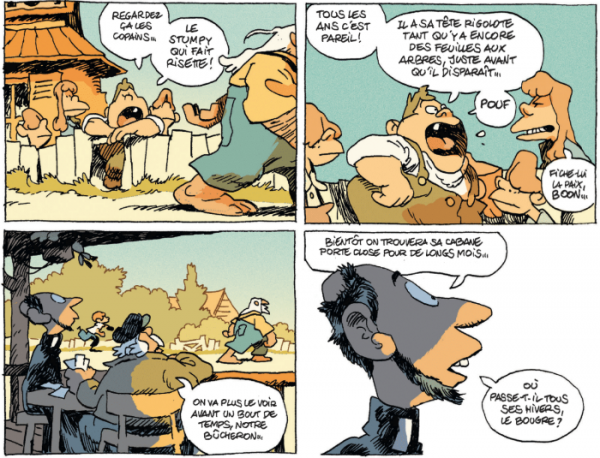 Extrait de Les Enfants de Chatom, signé Thomas Lavachery