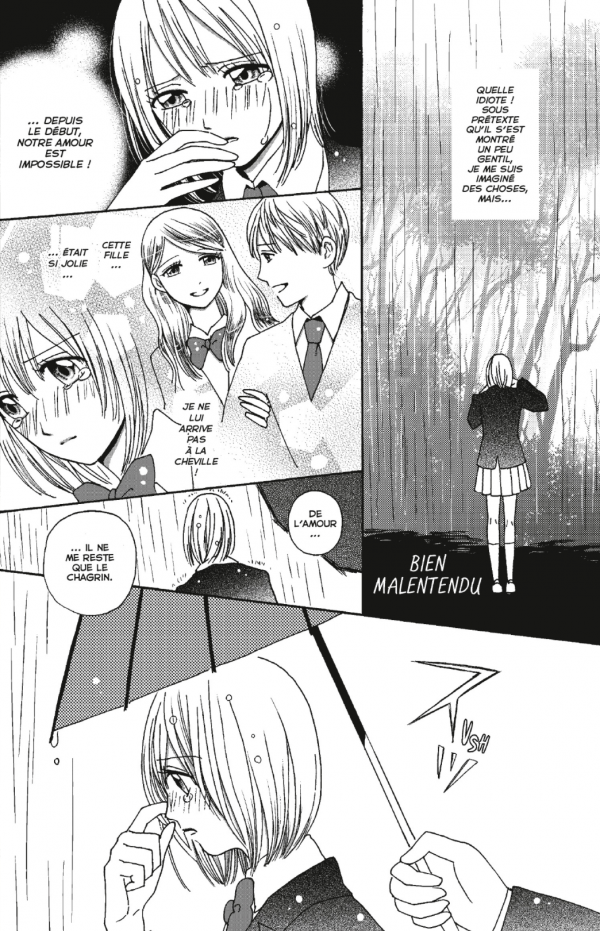 Extrait du one-shot de Ryoko Kui, Le Terrarium dans mon tiroir