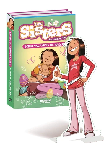 page album Les Sisters - La Série TV - Poche - vacances pâques - t18+t83 - silhouette Sisters offerte