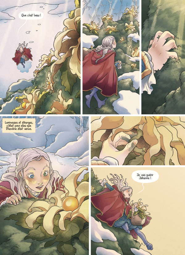 Extrait de Lycornes, par Penco Sechi et Aurélie Wellenstein