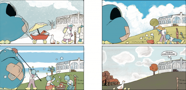 Extrait de Marly ou la neige en été, de Emmanuel Lantam