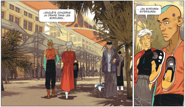 Metropolia T2 Les bordures extérieures