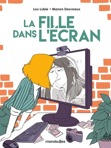 page album La fille dans l'écran