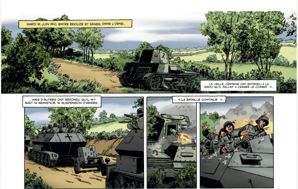 Le Capitaine et l'&eacute;tendard, une odyss&eacute;e du 2e dragons