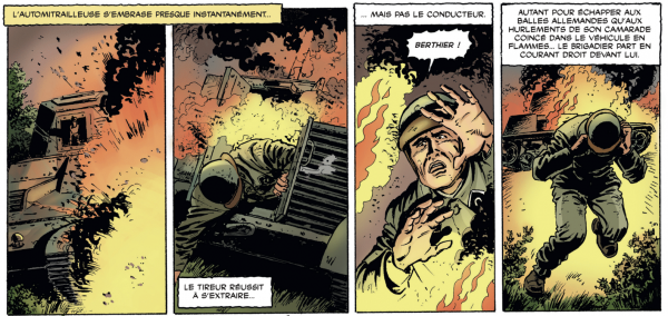 Le Capitaine et l'&eacute;tendard, une odyss&eacute;e du 2e dragons