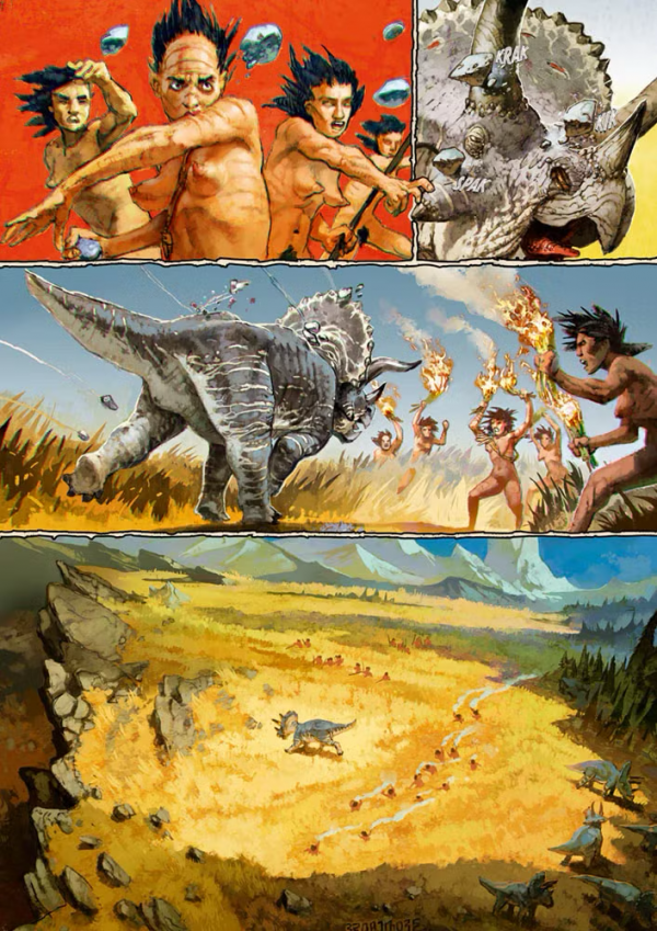 Cave Girls 1 Un comics fantastique au scénario trépidant, signé Broadman