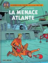 page album La menace atlante  (version crayonnée )