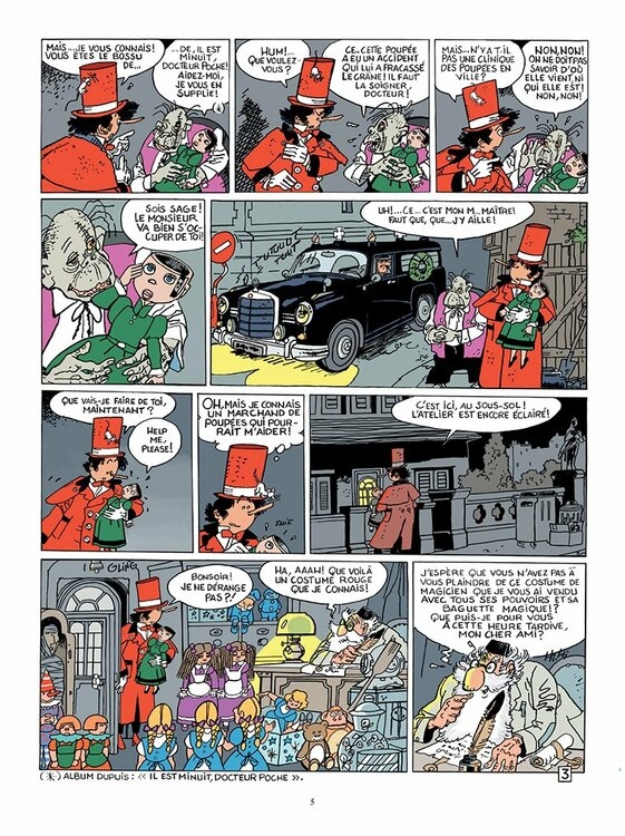 Extrait du T.17 de Docteur Poche : Les Jardins d'Alice, par Marc Wasterlain