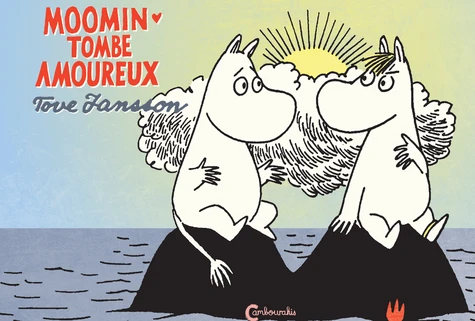 page album Moomin tombe amoureux