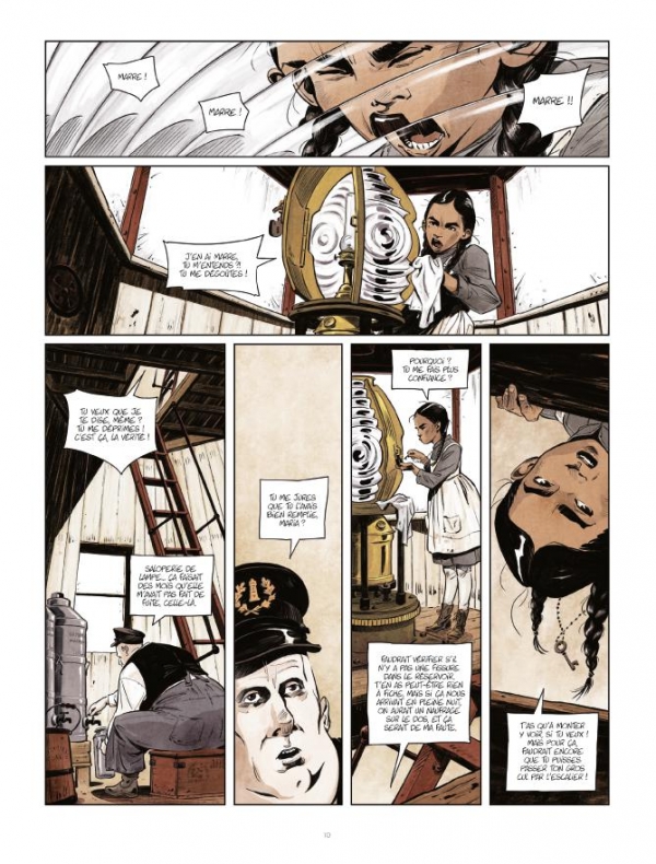 Extrait de Soeurs des vagues, par Mikaël et Tristan Roulot