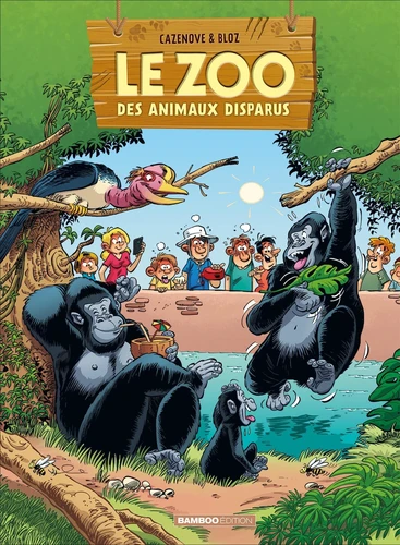 page album Le zoo des animaux disparus Tome 4