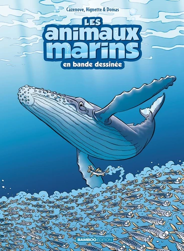 page album Les animaux marins en bande dessinée Tome 8