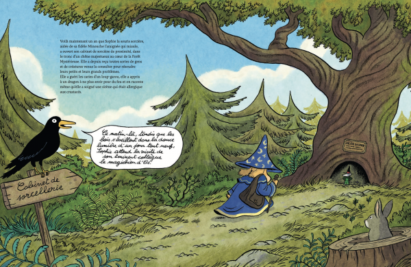 Extrait de La Souris Sorci&egrave;re et le Magichien d'Os, 