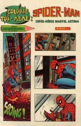 page album Colorie toi-même: Spider-Man