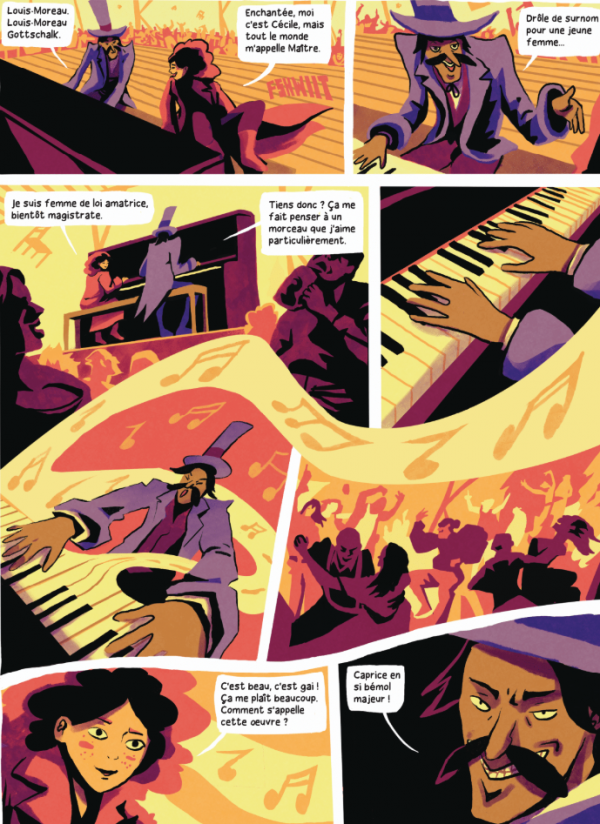 Extrait de C&eacute;cile la sh&eacute;rif, par Walter Guissard et Victor Coutard
