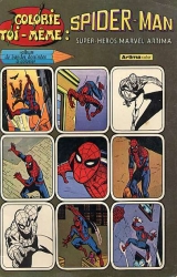 page album Colorie toi-même: Spider-Man