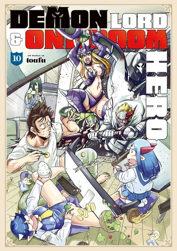 page album Demon Lord & One Room Hero Tome 10