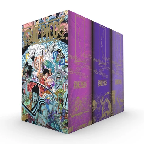 page album One Piece - Coffret vide Pays des Wa (Tomes 91 à 104)