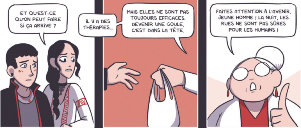 Premier extrait de l'album Saigneurs, par Lou Lubie © Delcourt, 2026