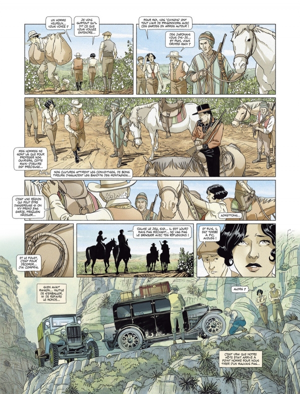 Extrait dU T.2 de Sigi : Terra Inca, par Arnoux et M