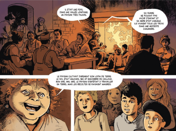 Extrait de Les 1001 pierres du Facteur Cheval, par Loic Fontimpe © Petit à petit, 2026