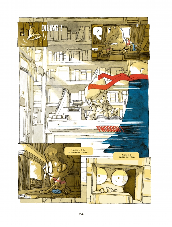 Le Buveur d'encre Sanvoisin Baker Extrait de Le Buveur d'encre, par Eric Sanvoisin et Steve Baker