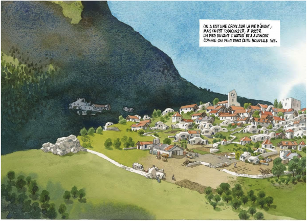 Le Reste du monde T.5 Les Jours Heureux Extrait du T.5 de la série Le Reste du monde : Les Jours Heureux, par Jean-Christophe Chauzy