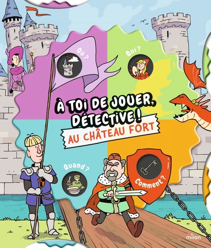 page album À toi de jouer, détective ! Au château fort