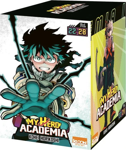 page album Coffret intégrale My Hero Academia vol. 22 à 28
